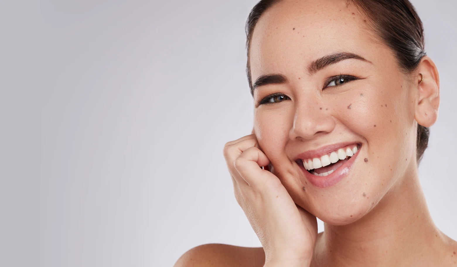 Fine-tune mole retouch